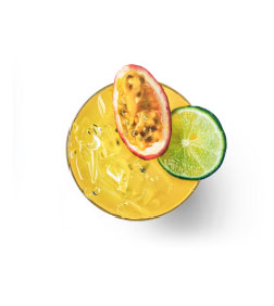 PASSION FRUIT CAIPIRINHA